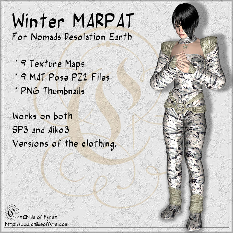 Winter MARPAT Camo for Desolation Earth Nomads