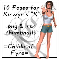 Kirwyn K Pose Pack 01