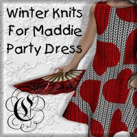 Winter Knits For Maddie's Party Dress