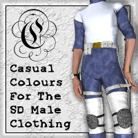 Casual Colours For Shadowdancer Male